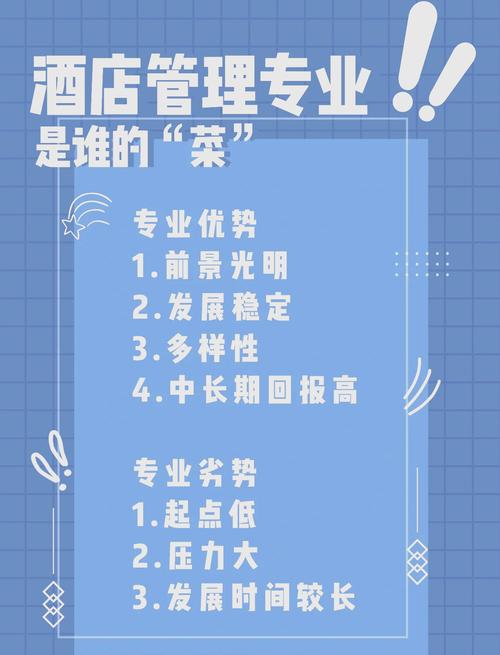 酒店管理專業:你真的適合嗎?